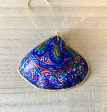 Painted Shell Ornament