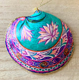 Painted Shell Ornament