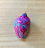 Painted Shell Ornament