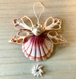 Butterfly Winged Flower Angel Ornament