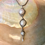 Pearl Peti Point Necklace