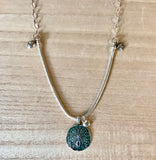 Sand Dollar Charm Chain Necklace