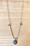 Sand Dollar Charm Chain Necklace