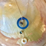 Abalone MOP Orbiter Necklace