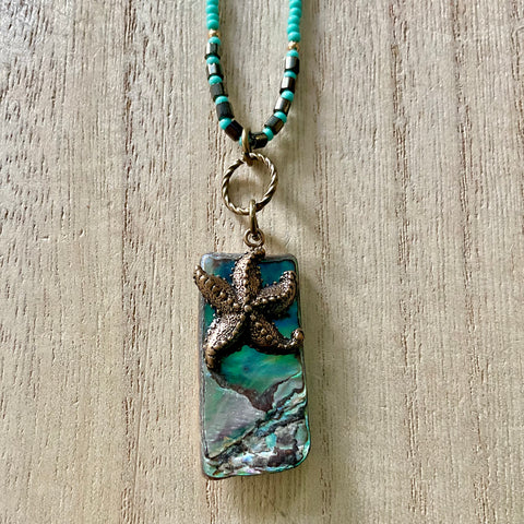 Starfish Tidepool Necklace