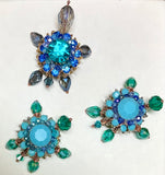 Jeweled Sea Turtle Figurine