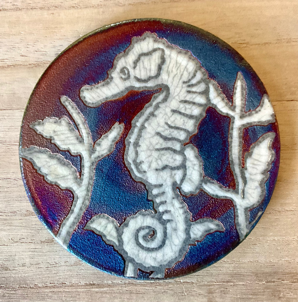 Small Keepsake Raku Pottery Hearts