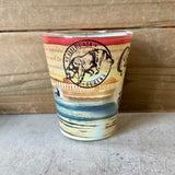 CA Surfers Pier Shot Glass