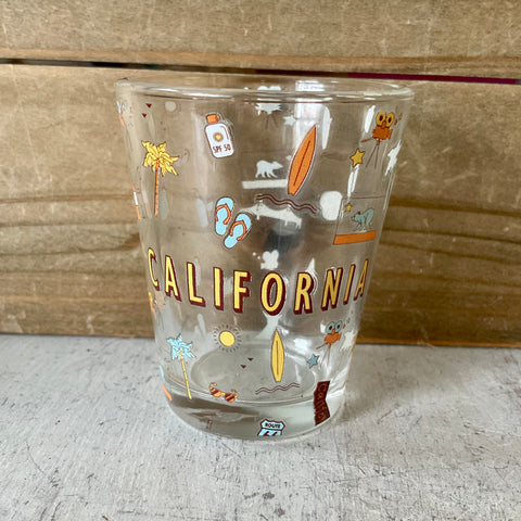 California Dainty Collage Shot Glass