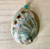 Polished Red Abalone Ornament
