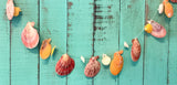Rainbow Scallop Seashell Garland