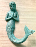 Praying Mermaid Wall Hook