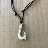 Seashell Fish Hook Necklace