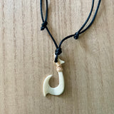 Seashell Fish Hook Necklace