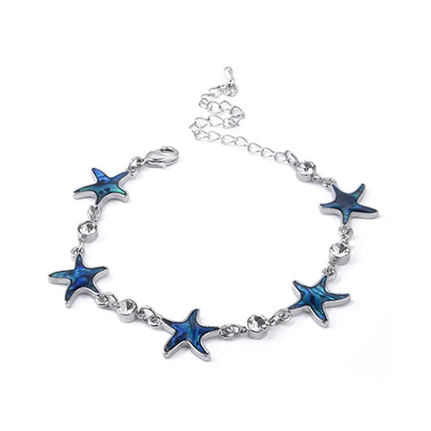 Paua Starfish Bracelet