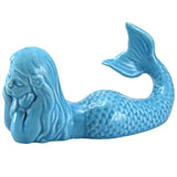 Pensive Laying Mermaid Statue