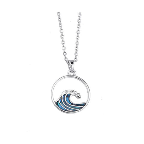 Paua Wave Necklace