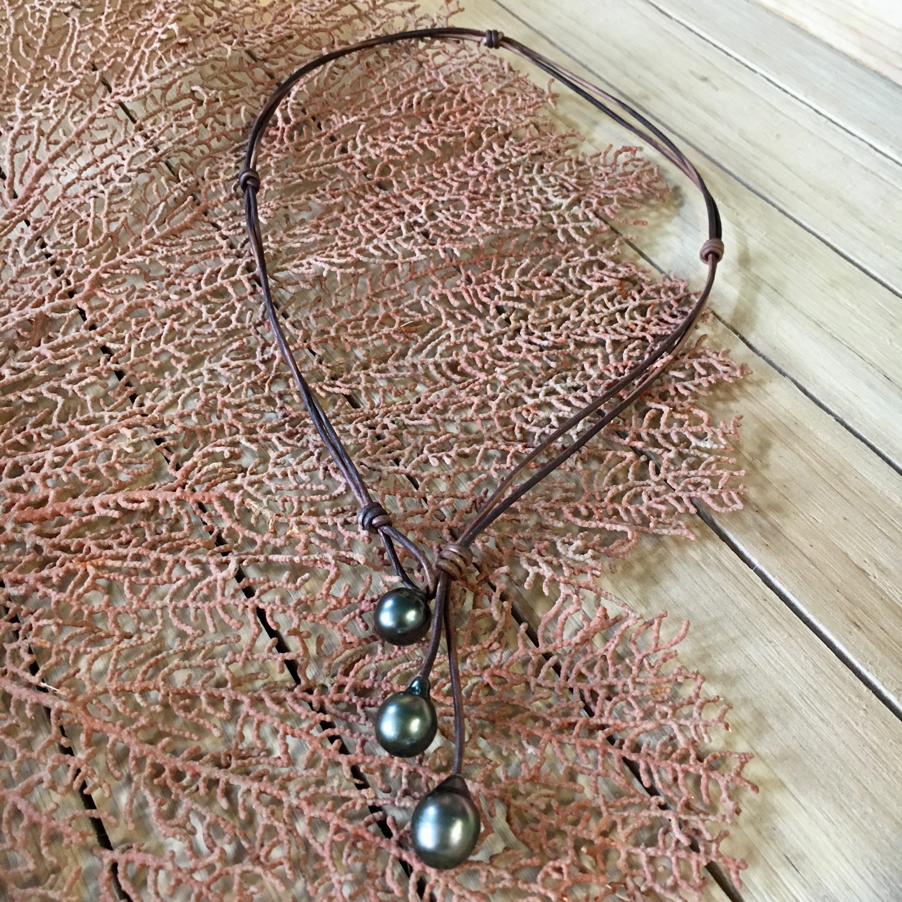 Tahitian Black Pearl Necklace – Sea Things Ventura