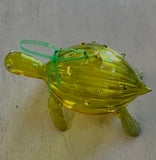 Glass Turtle Ornament