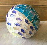Fish Mosaic Decor Ball