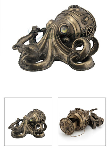 Deep Sea Octopus Sculpture Box