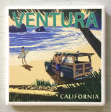 Ventura Woody Beach Coaster