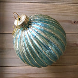 Glitter Glass Bulb Ornament