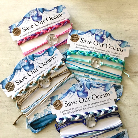 Save Our Ocean Bracelets