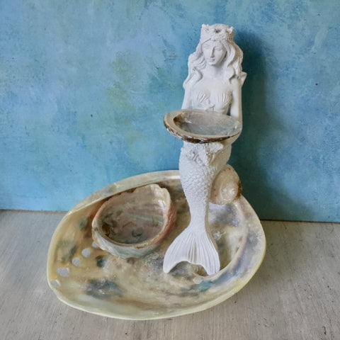 Abalone Mermaid Jewelry Dish