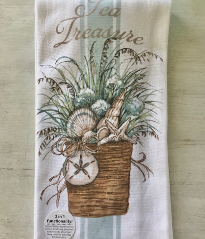 Ocean Basket Dual Towel
