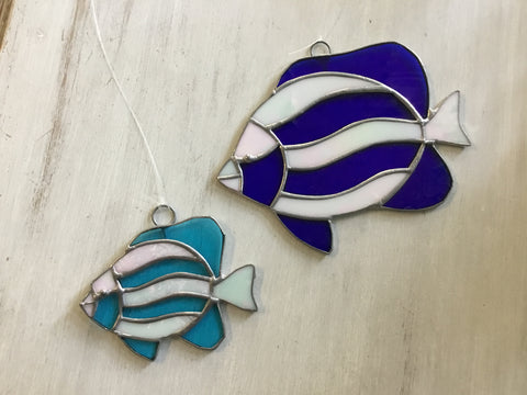 Tropical Fish Stained Glass