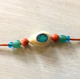 Colorful Cowrie Choker Necklace
