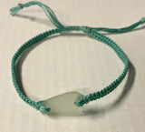 Sea Glass Braided Bracelet