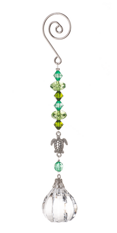 Sea Turtle Jewel Car Charm