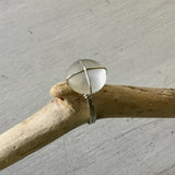 Seaglass Wire Ring