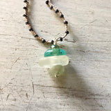 Ocean Glass Pebble Necklace