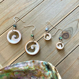 Seashell Wave Abalone Earrings