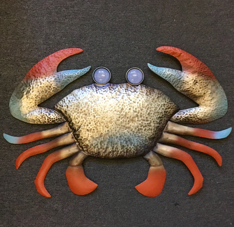Red Claw Crab Metal Art