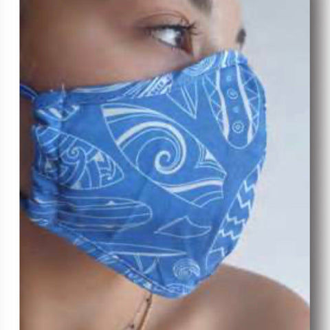 Ocean Themed Face Mask