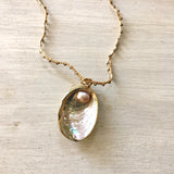 Seashell Charm Necklace