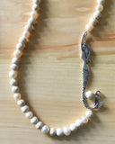 Mermaid Howlite Pearl Necklace