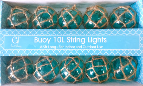 Teal Float String Lights