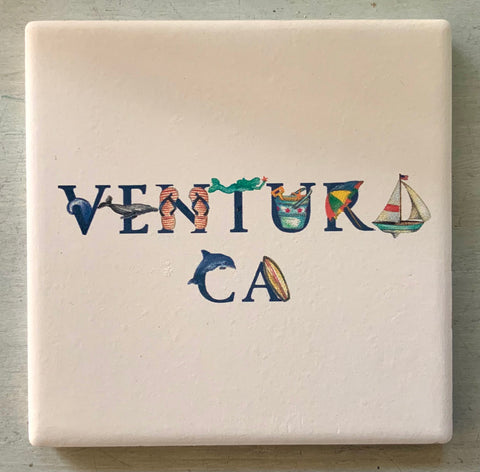 Ventura Beach Life Coaster