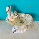 Abalone Coral Jewelry Tray