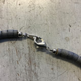 Wood Bead Shark Tooth Necklace