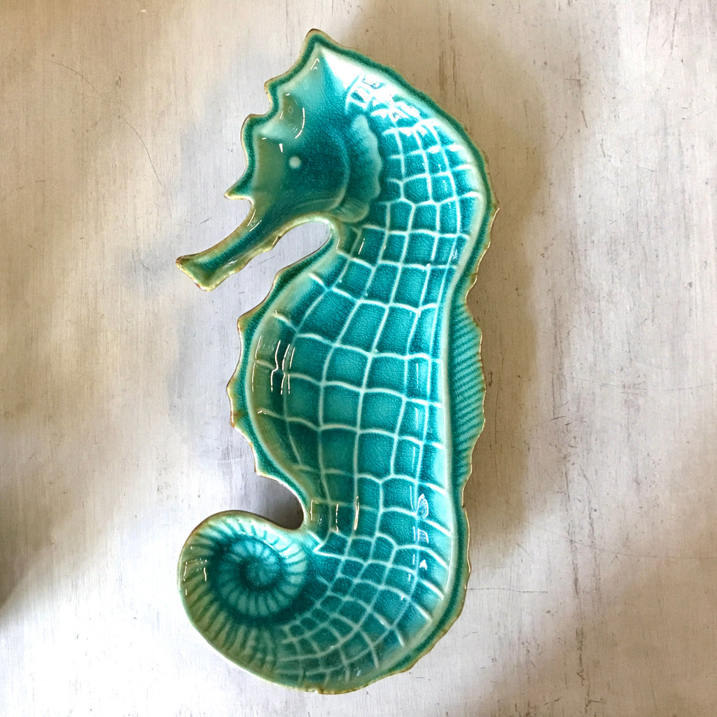 Seahorse Ceramic Tray