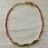 Triple Seahorse Chain Anklet