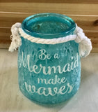 Mermaid Rope Jar
