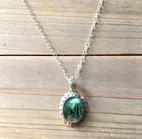 Abalone Peti Point Necklace