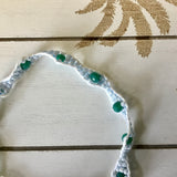 Macrame Crystal Anklet